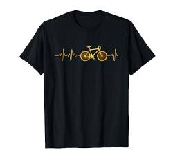 Herzschlag Fahrrad T-Shirt von Fahrrad T-Shirts & Geschenkideen