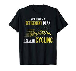 Rentner Fahrradfahrer Geschenk zum Ruhestand Fahrrad T-Shirt von Fahrrad T-Shirts & Geschenkideen