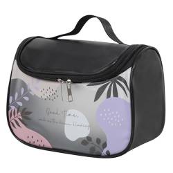 Make-up-Tasche, Reise-Kosmetiktasche, Reise-Make-up-Tasche, Aufbewahrungs-Organizer, Kosmetiktasche, wasserdicht, tragbar, Reise-Aufbewahrungstasche, transparent, Kulturbeutel für Urlaub, Badezimmer, von Fairnull