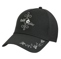 Fairplay Baseball Cap FP ANTILA Fleur Black FS/23, Farbe:Black von Fairplay