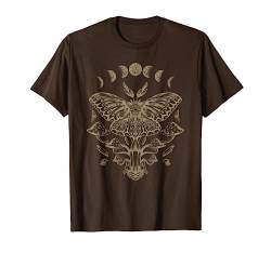 Butterfly Grunge Fairycore Ästhetische Luna-Mottenpilze Y2K T-Shirt von Fairy Grunge Fairycore Clothing For Women