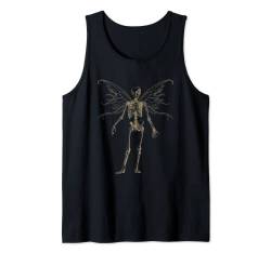 Butterfly Grunge Fairycore Ästhetisches Skelett Y2K Gothic Tank Top von Fairy Grunge Fairycore Clothing For Women