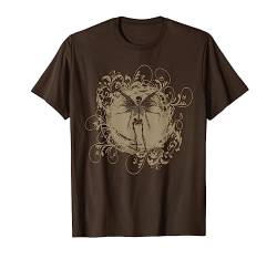 Fairy Grunge Fairycore Ästhetisches Skelett Schmetterling Gothic T-Shirt von Fairy Grunge Fairycore Clothing For Women