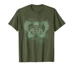 Skelett Fee Grunge Fairycore Ästhetik Schmetterling Gothic T-Shirt von Fairy Grunge Fairycore Clothing For Women
