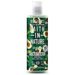 Faith In Nature Natural Avocado Conditioner, Nourishing, Vegan & Cruelty Free, No SLS or Parabens, for All Hair Types, 400ml von Faith In Nature