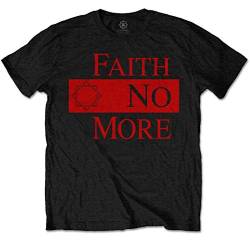 Faith No More 'Logo Star' (Black) T-Shirt (x-Large) von Faith No More