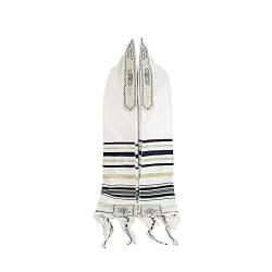 Tallit Gebetsschal Jerusalem Messianisch Christlicher Tallit Messianic Tallits Gebet Schal Covenant Messianic Tallit Gebetsschal jüdisch christlich tallits mit hebräischem Schriftzug (Schwarz) von FakeFace