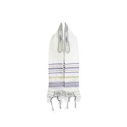 Tallit Gebetsschal Jerusalem Messianisch Christlicher Tallit Messianic Tallits Gebet Schal Covenant Messianic Tallit Gebetsschal jüdisch christlich tallits mit hebräischem Schriftzug (Violett) von FakeFace