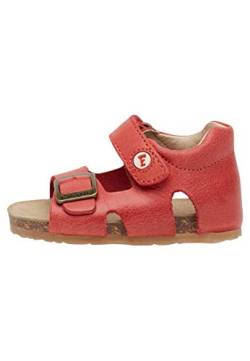 Falcotto BEA-Sandalen aus Leder mit Schnalle und Klettverschluss, rot 20 von Falcotto