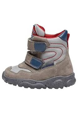 Falcotto CHUKAR.-Gepolsterter Stiefel aus Veloursleder und technischem Gewebe grau 18 von Falcotto