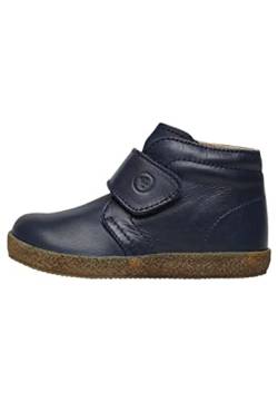 Falcotto Conte VL-Nappalederschuhe mit Klettverschluss, Marineblau 26 von Falcotto