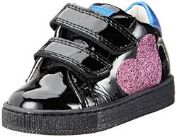 Falcotto Jungen Mädchen Heart VL Sneaker, schwarz, 20 EU von Falcotto