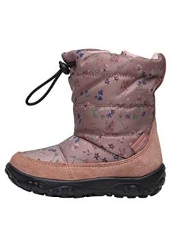 Naturino Mädchen Stiefel Schuhe Poznurr Schneestiefel Textil Kinderschuhe geblümt Waterproof blümchen Falcotto poznurr von Falcotto