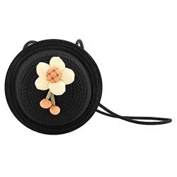 Faletony Damen mini Umhängetasche Kleine Strandtasche Handgewebte Taschen Sommer Süße Crossbody Strand Tasche für Damen Mädchen Frau von Faletony