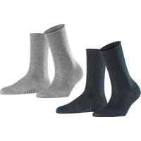 FALKE Active Breeze Socken, mittelhoch, für Damen, grau, 35-38 von Falke