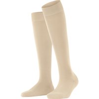 FALKE ClimaWool Kniestrümpfe, feuchtigkeitsregulierend, für Damen, beige, 41/42 von Falke