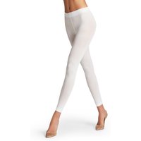 FALKE Pure Matt Feinstrumpfleggings, 50 DEN, semi-blickdicht, für Damen, weiß, L von Falke