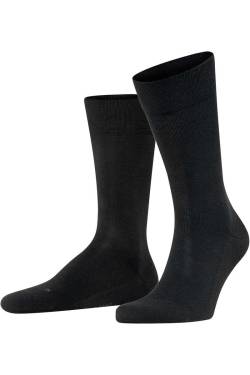 FALKE Sensitive Socken schwarz, Einfarbig von Falke