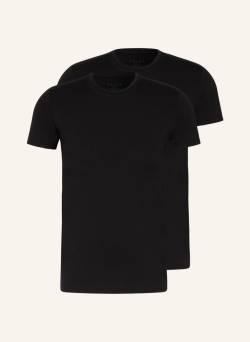 Falke 2er-Pack T-Shirts Daily Comfort schwarz von Falke
