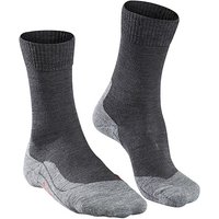 Falke Herren Socken grau Schurwolle unifarben von Falke