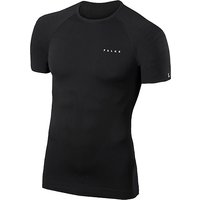 Falke Herren T-Shirt schwarz Mikrofaser unifarben von Falke