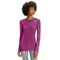 Falke Wool Tec Warm LS Shirt Comfort W Damen Funktionsunterhemd (Beere L ) T-Shirts von Falke