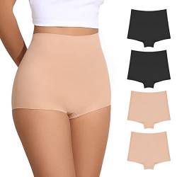 FallSweet Nahtlose Boxershorts Damen - No Show Seamless Slips Unterwäsche Mehrpack von FallSweet