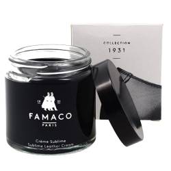 Famaco Collection 1931 - Creme Sublime - Hochwertige Schuhcreme aus Frankreich 100 ml (Schwarz) von Famaco