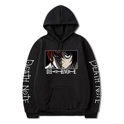 Famesale Unisex Death Note Hoodies Anime L·Lawliet Sweatshirt Cosplay Langarm Casual Pullover Hoodie von Famesale