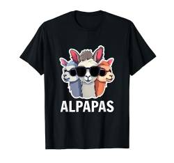Dad Alpaka Lama Fan Liebhaber Papa Vatertag Alpapa Geschenk T-Shirt von Familie Eltern Papa Vatertagsgeschenk Vater 2024