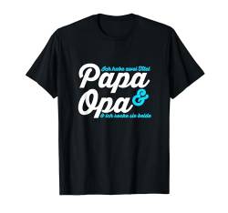 Vatertag Tshirt 2024 Vater Sohn Vatertagsgeschenk für Papa T-Shirt von Familie Eltern Papa Vatertagsgeschenk Vater 2024