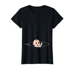 Nachwuchs Baby Mutter Schwanger Geburt Schwangerschaft T-Shirt von Familie Mama Mutterschaft Neugeborenes Motiv