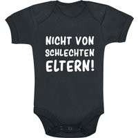 Familie & Freunde Body für Babys - Nicht von schlechten Eltern - Kids - Nicht von schlechten Eltern - für Mädchen & Jungen - schwarz von Familie & Freunde