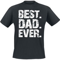 Familie & Freunde T-Shirt - Best Dad Ever - M bis 3XL - für Männer - Größe 3XL - schwarz von Familie & Freunde