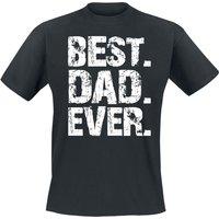 Familie & Freunde T-Shirt - Best Dad Ever - M bis 3XL - für Männer - Größe M - schwarz von Familie & Freunde