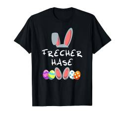 Frecher Hase Osterhase Partnerlook Outfit Geschenk Ostern T-Shirt von Familien Partnerlook Oster Geschenke by KaMi
