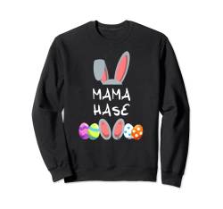 Mama Hase Osterhase Partnerlook Outfit Frauen Geschenk Oster Sweatshirt von Familien Partnerlook Oster Geschenke by KaMi