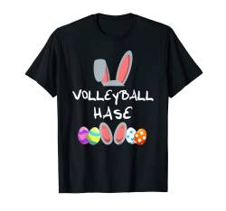 Volleyball Hase Osterhase Partnerlook Outfit Geschenk Ostern T-Shirt von Familien Partnerlook Oster Geschenke by KaMi