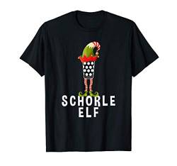 Schorle Elf Partnerlook Familien Outfit Pfälzer Weihnachten T-Shirt von Familien Weihnachten Outfits Partnerlook Designs