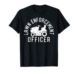 Lawn Enforcement Officer Tee Lawn Ranger Gartenarbeit T-Shirt von Family 365