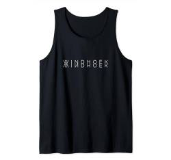 Windhoek Reflections – Namibia Word Art Souvenir Tank Top von Family Heritage Gifts
