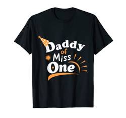 Daddy Of Miss One-derful Party Boho Sun Girls 1. Geburtstag T-Shirt von Family Look Boho Earth Colors Decorations Gifts