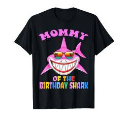 Mama von dem Baby, Geburtstag, Hai, Mama, Hai, Halloween-Tag T-Shirt von Family Matching Birthday Shark Gifts