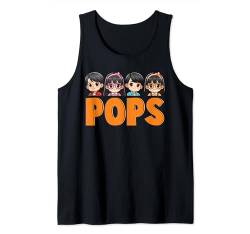 Pops Costume Kid Boys Kid Girls Proud Family Kids Lover Tank Top von Family Men Father's Day Costume