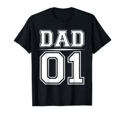 DAD 01 | Familien Outfit | Mutter Vater Kind Set Partnerlook T-Shirt von Family Partnerlook Mama Papa Tochter Sohn