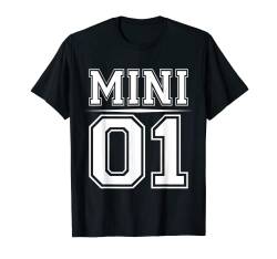 MINI 01 Familien Outfit | Mutter Vater Kind Set Partnerlook T-Shirt von Family Partnerlook Mama Papa Tochter Sohn