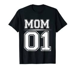 MOM 01 | Familien Outfit | Mutter Vater Kind Set Partnerlook T-Shirt von Family Partnerlook Mama Papa Tochter Sohn