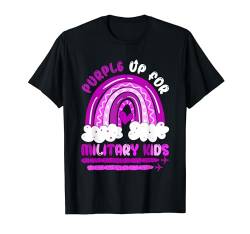 Purple Up For Military Kids Proud Costume Rainbow Lover T-Shirt von Family Vacations Costume