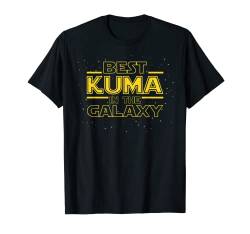 Patentmutter Kuma Shirt Geschenk Best Kuma in the Galaxy T-Shirt von Family and Friend Gifts by MM