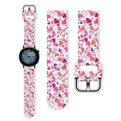 Kompatibel mit Apple Watch Armband, 38 mm, 40 mm, 41 mm, 42 mm, 44 mm, 45 mm, 49 mm, Valentinstagsgeschenk für Damen, Größe L (22 mm), 02) von Famnlavo